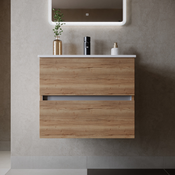 Тумба под раковину Sancos  Urban UR60EG дуб галифакс натуральный